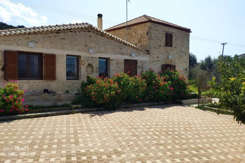 Stonehouse Olivelia - Afrathias Beach Tympáki Kültér fotó