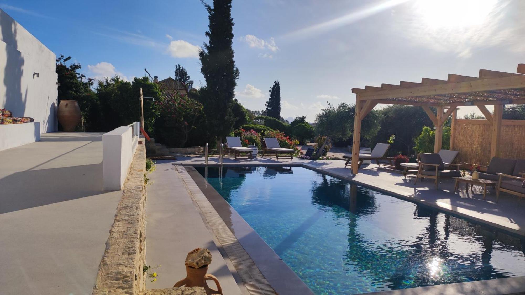 Stonehouse Olivelia - Afrathias Beach Tympáki Kültér fotó